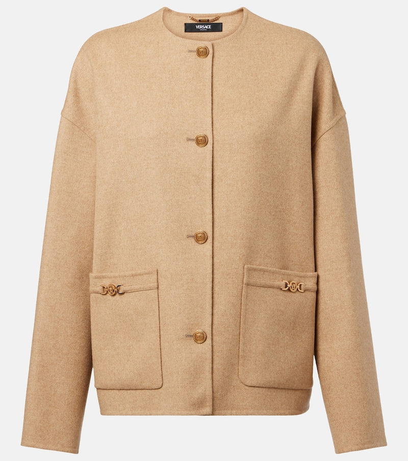 Versace Wool-blend jacket