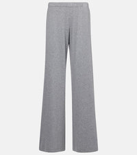 Lisa Yang Aina cotton and cashmere wide-leg pants