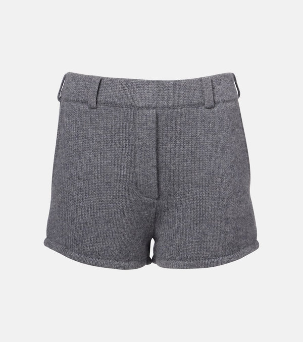 Lisa Yang Tyra high-rise cashmere shorts