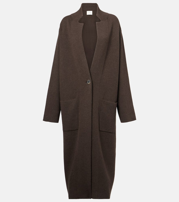 Lisa Yang Amie single-breasted cashmere coat