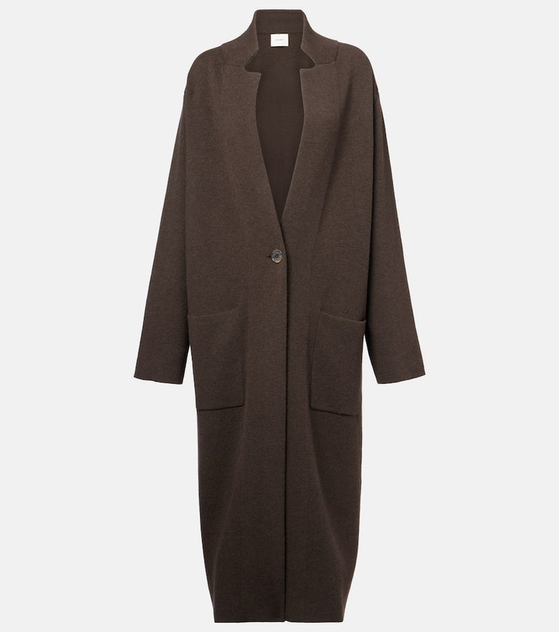 Lisa Yang Amie single-breasted cashmere coat