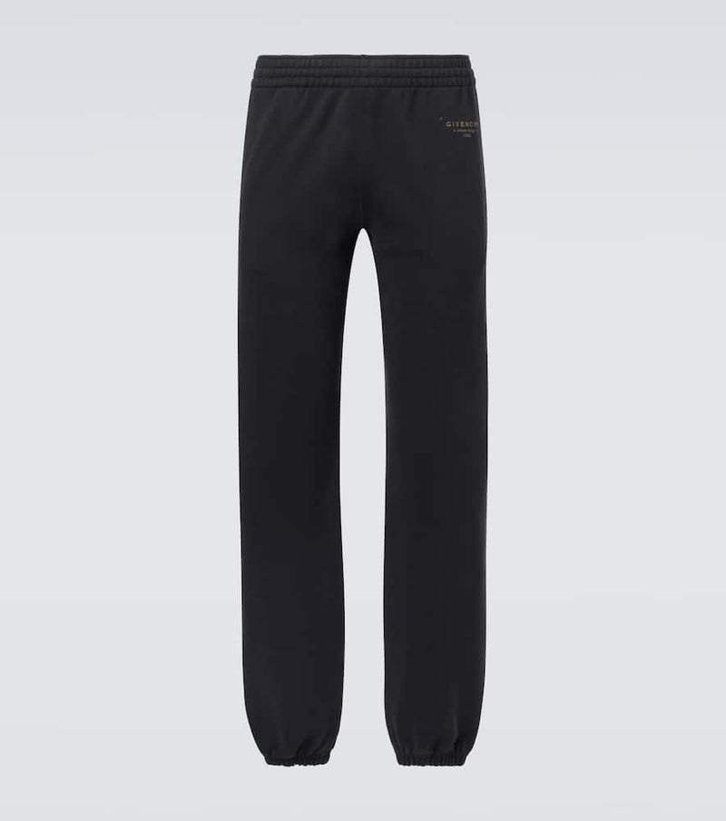 Givenchy Givenchy Stamp cotton fleece sweatpants