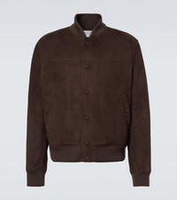 Gabriela Hearst Suede bomber jacket