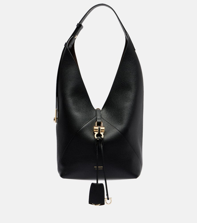 Ferragamo Origami Medium leather tote bag