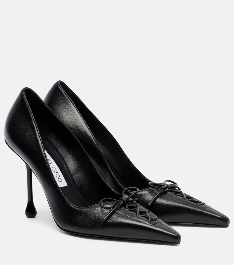 Jimmy Choo Scarlett 95 leather pumps