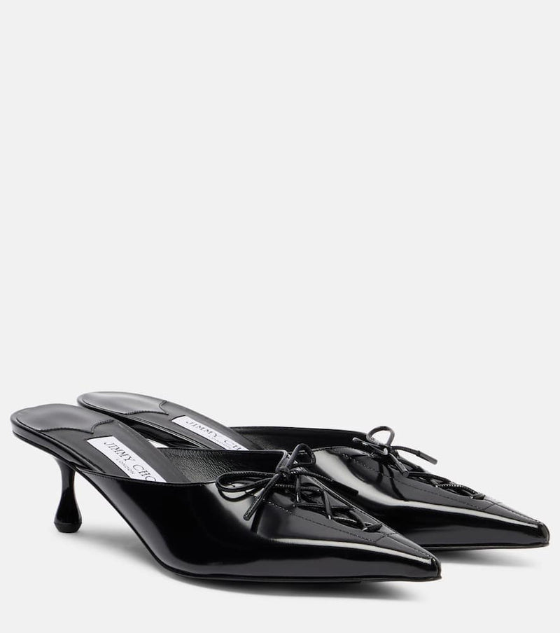 Jimmy Choo Scarlett 50 leather mules