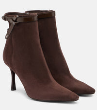 Jimmy Choo Camie 85 suede ankle boots
