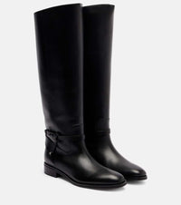 Jimmy Choo Lawton leather knee-high boots