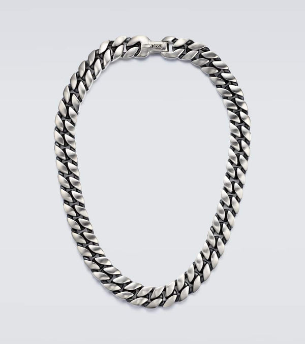 David Yurman Sterling silver chain necklace