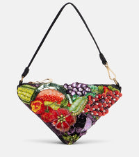 Alemais Mercado Small embellished shoulder bag