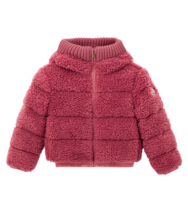 Moncler Enfant Adalberta teddy down jacket