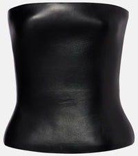 Jean Paul Gaultier Molded leather corset top