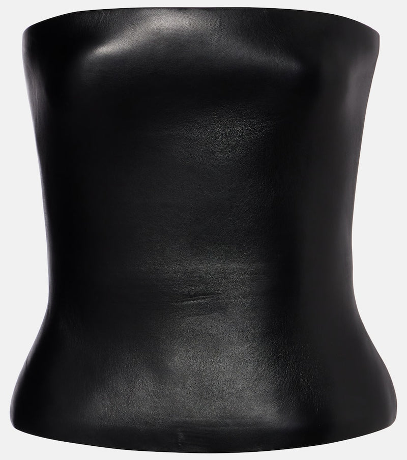 Jean Paul Gaultier Molded leather corset top