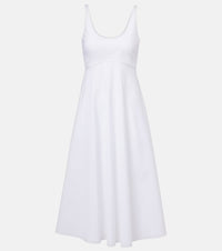 Dorothee Schumacher Poplin Power cotton-blend midi dress