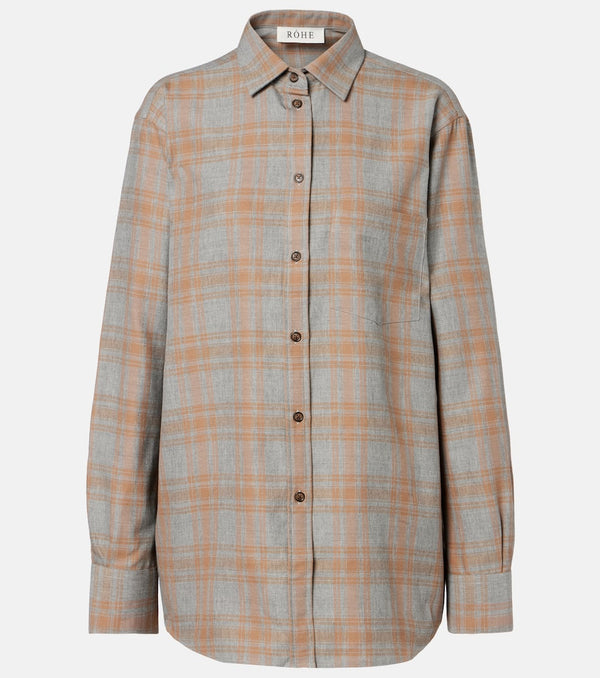 Rohe Checked shirt