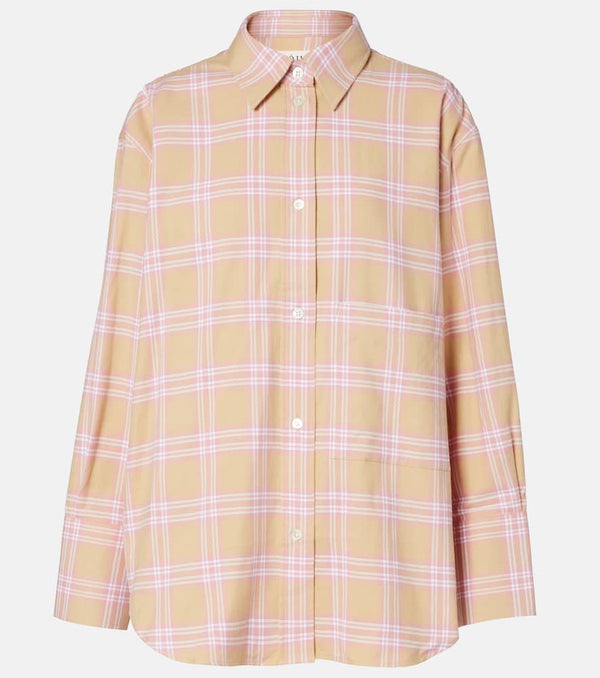 Rohe Checked cotton flannel overshirt
