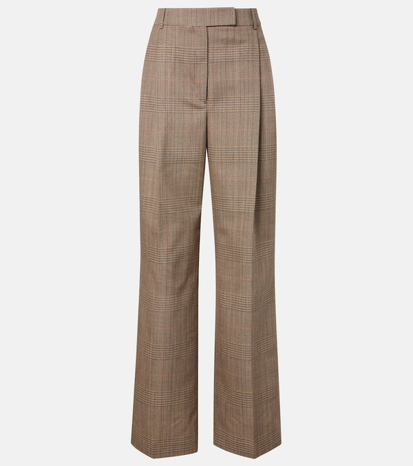 Rohe Checked virgin wool straight pants
