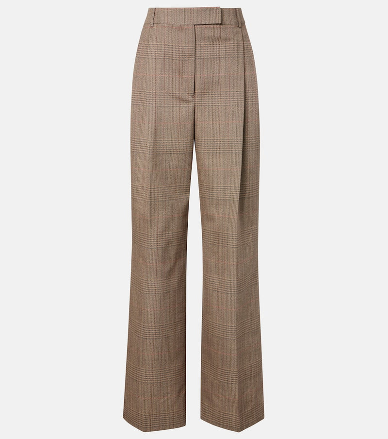 Rohe Checked virgin wool straight pants