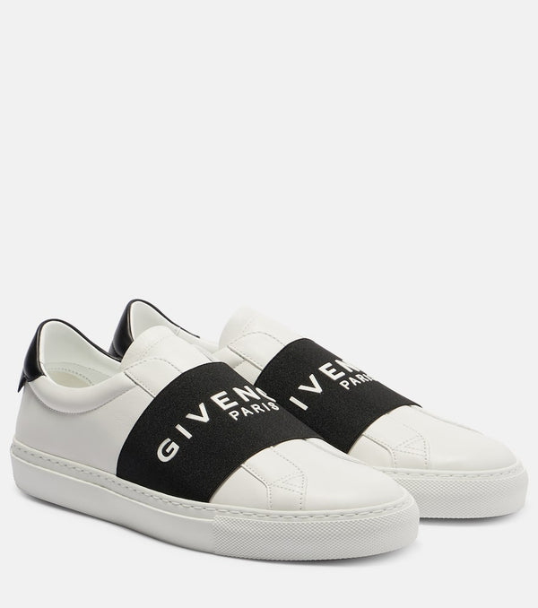 Givenchy Urban Street logo leather slip-on sneakers