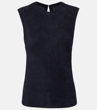 Stouls Miuccia suede top