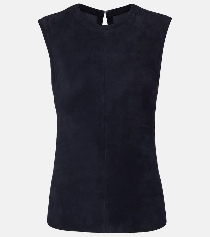 Stouls Miuccia suede top