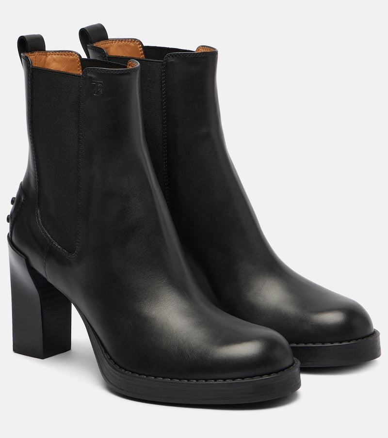 Tod\'s 80 leather Chelsea boots