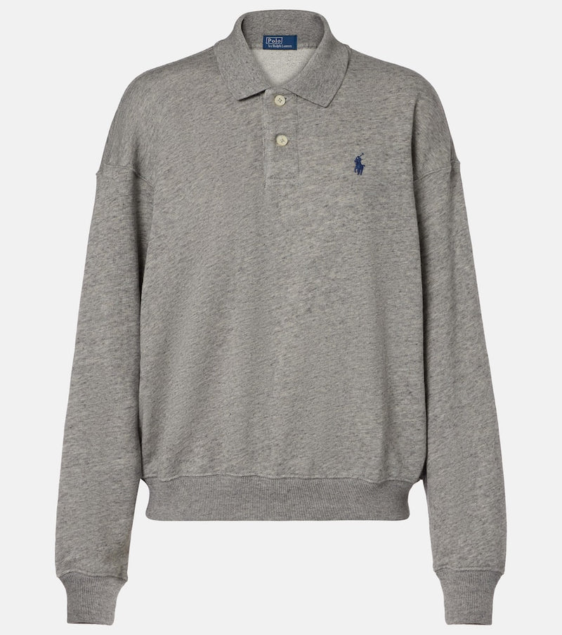 Polo Ralph Lauren Cotton-blend polo sweatshirt