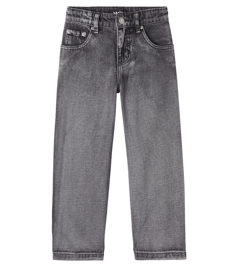 Molo Aiden faded wide-leg jeans
