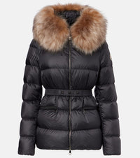 Moncler Boed shearling-trimmed down jacket