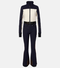 Moncler Grenoble Logo belted ski suit