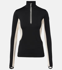 Moncler Grenoble Half-zip ski top