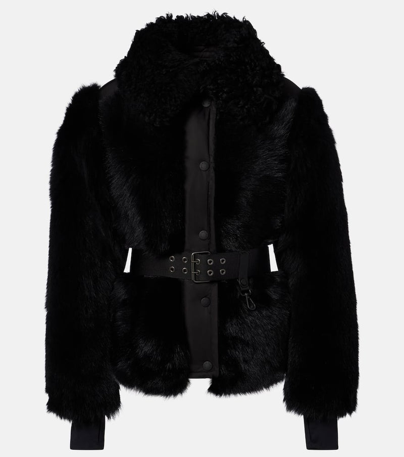 Moncler Grenoble Valdivian shearling down jacket