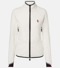 Moncler Grenoble Fleece zip-up cardigan