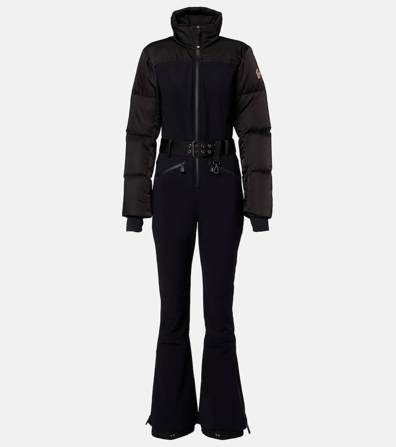 Moncler Grenoble Belted down ski suit