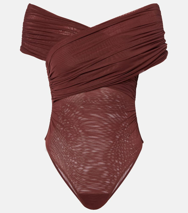 SIR Jacques gathered off-shoulder bodysuit