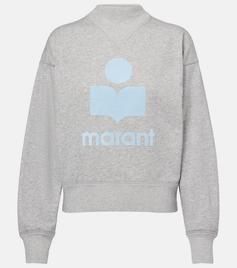 Marant Etoile Moby cotton-blend jersey sweatshirt