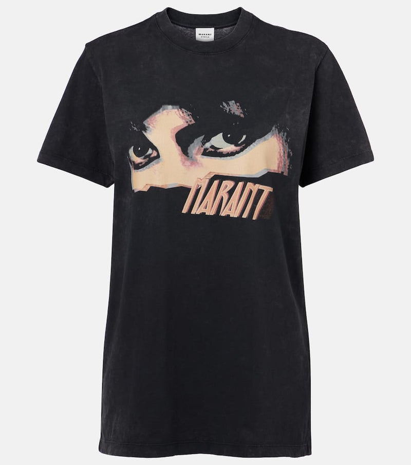 Marant Etoile Zoeline printed cotton jersey T-shirt
