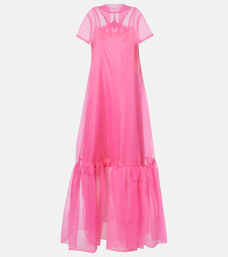 Staud Tiered tulle gown