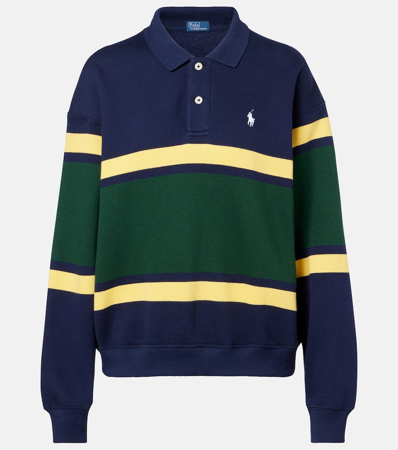 Polo Ralph Lauren Striped cotton-blend polo shirt