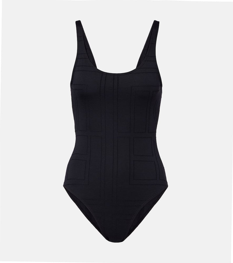 Toteme Monogram jersey swimsuit