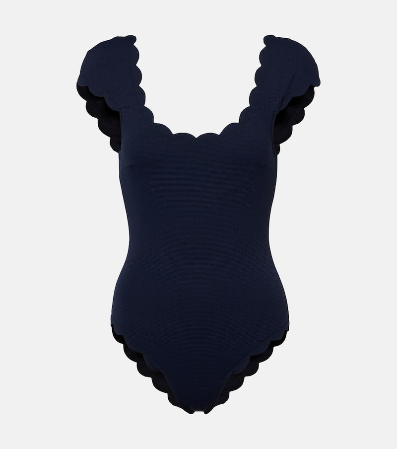 Marysia Mexico reversible scalloped swimsuit