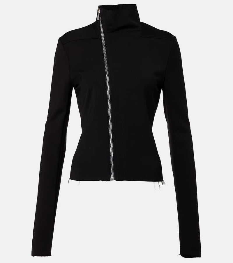 Rick Owens Gary cropped wool-blend jacket