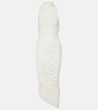 Jacquemus Piazza draped gathered maxi dress