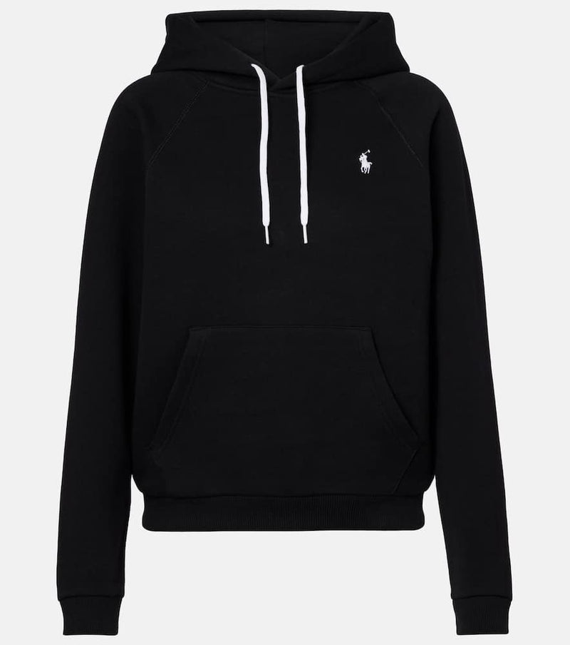 Polo Ralph Lauren Embroidered cotton-blend jersey sweatshirt