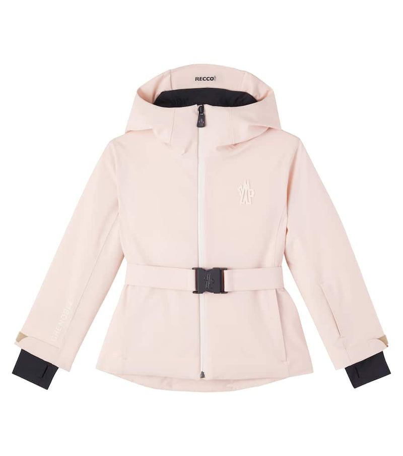 Moncler Grenoble Enfant Technical belted ski jacket