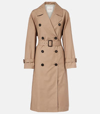 Max Mara Fiorito cotton-blend twill trench coat