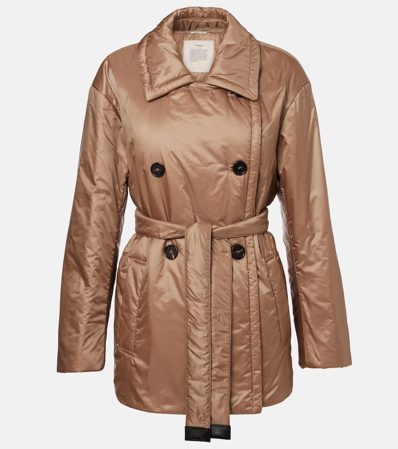 Max Mara The Cube Calla padded canvas jacket