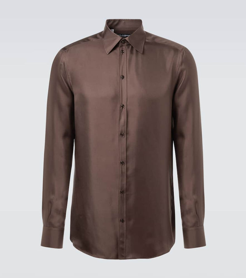Dolce & Gabbana Silk twill dress shirt