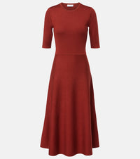 Gabriela Hearst Wool, cashmere, and silk maxi dress