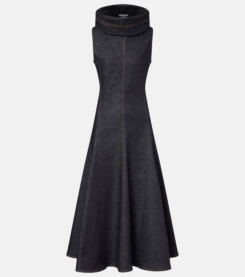 Jacquemus Denim midi dress